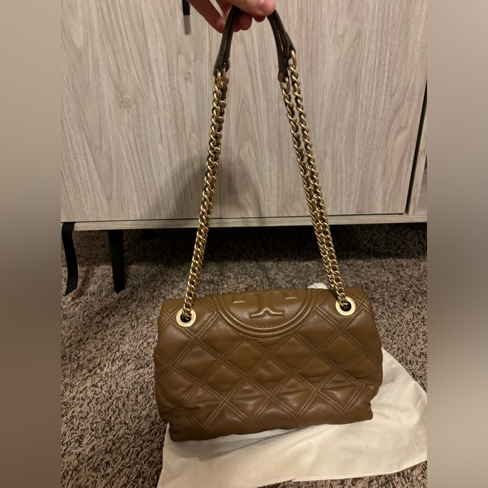 Authentic - Tory Burch Fleming Convertible Shoulder Bag - Picture 2 of 11